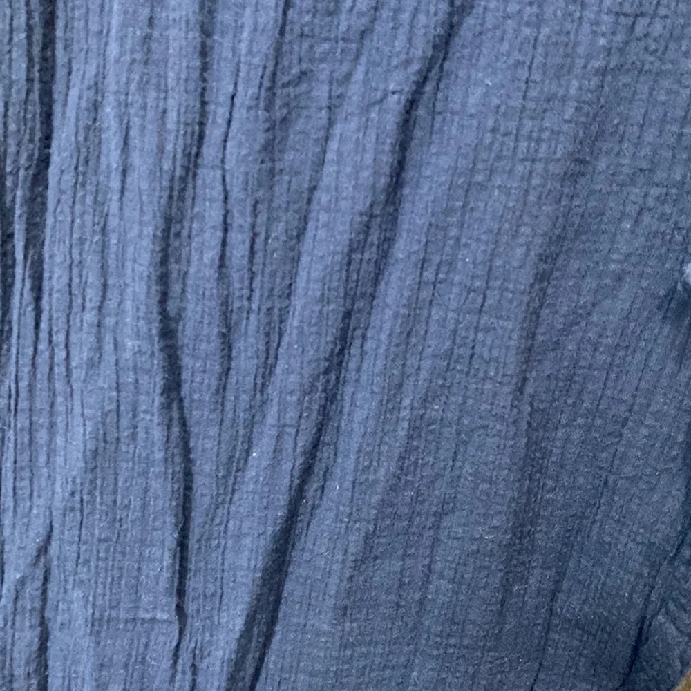 J Crew Drapey crinkle-cotton beach pant in navy J1905‎ - Picture 4 of 11